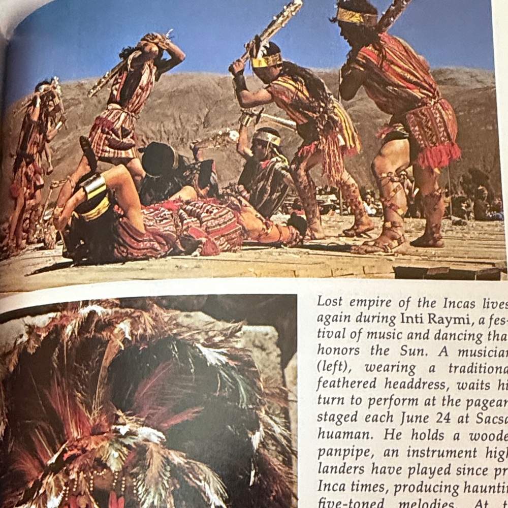 National Geographic The Incredible Incas Book - Blue and Gold Cover - Picture 7 of 11